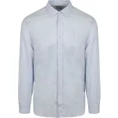 Scotch & Soda Leinenhemd Hellblau