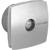 CATA X-MART 15T Axial-Badlüfter mit Zeitschaltuhr, 25W, Rohrl. 150mm, Edelstahl matt