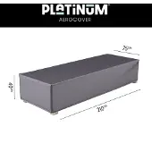 AeroCover Liegeflächenbezug Anthracite (210 x 75 x 40 cm)
