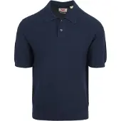Levi's Sweater Knit Polo Linen Seed Stitch Dres Größe: S | Poloshirts Outlet | Herren | Weiß