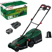 Bosch Rotak 18v-32 Set Elektrischer Rasenmäher