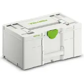 Festool SYS3 L 237, Werkzeugkasten, Grün, Weiß, 27,4 l, 40 kg, Auto, 296 mm