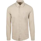 Barbour Herren Hemden Nelson Tailored Shirt - Ecru - Größe M