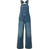 G-Star Straight Leg Latzhose - Dunkelblau - Damen - S