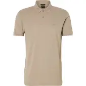 BOSS für Herren. 50554574 Polo Pio 1 grünbraun (XL), Lässig, Baumwolle, Kurzarm