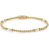 Rebel & Rose Armband Touch of Pearl Gem in gold | Gr.: S