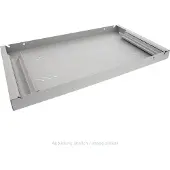Triton Shelf with perforation 1U 550mm, Cremefarben, Grau