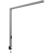 MAUL Tischaufbau Leuchte MAULplinus LED 2700 - 5700 K dimmbar Klemmfuß 101,5 cm silber