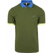 Sun68 Poloshirt Color Way Dunkelgrün - L