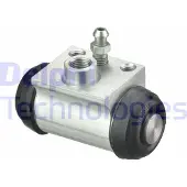Delphi Radbremszylinder Trommelbremse Hinten für RENAULT TWINGO II (CN0) LW90194