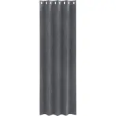 vidaXL Verdunkelungsvorhänge 2 pcs Hellgrau 140 x 225 cm Samt