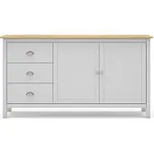 CALICOSY Sideboard MISTI in Weiß - (W) 150 x (H) 80.5 x (L) 40 cm | Gr.: onesize