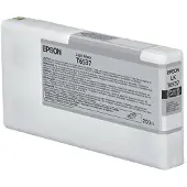 Epson T6537 Light Black-Tintenpatrone (200 ml), Standardertrag, Schwarz, Tinte auf Pigmentbasis, 200 ml, 1 Stück(e), Einzelpackung
