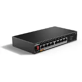 Dahua Technology PoE SF1008LP Unmanaged L2 Fast Ethernet (10/100) Power over Ethernet (PoE) Schwarz