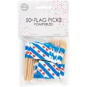 Globos Nordic Flaggenstäbe Friesland, Packung mit 50 Stück