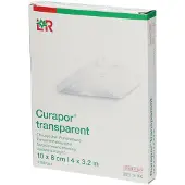 Lohmann & Rauscher Lohmann Rauscher Curapor transparent Wundverband steril 5 Stück - 10 x 8cm 5 St