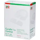 Lohmann & Rauscher Curafix i.v. Control Kanülenfixierpfl.9x11 cm 50 St
