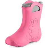 Ladeheid Damen federleichte Eva Gummistiefel Regenschuhe gefüttert LA-CA-12 (Rosa, 40/41 EU)