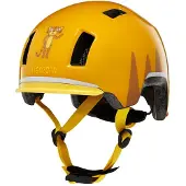 Affenzahn Kinder-Fahrradhelm Tiger Gelb Größe S (4853 cm) mit Magnetverschlu....