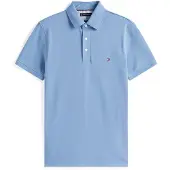 Tommy Hilfiger Poloshirt "1985 SLIM POLO" Markenstickerei, aus Baumwoll-Piqué