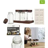 Cook Concept 7tlg. Gewürzstreuer-Set in Silber - onesize