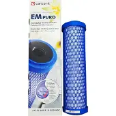 Prime Inventions Carbonit Wasserfilterpatrone EM Puro Aktivkohleblock 0,15 µm Mikrofiltration Kaltwasser 6 Monate