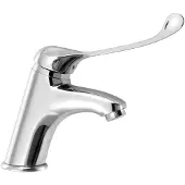 A&n&a aqualine Aqualine KASIOPEA Waschtischarmatur ohne Ablaufgarnitur, medizinischer Hebel, Chrom