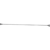 Dusbad Wandanschluss-Set - Stabilisator für Duschkabine/ Duschabtrennung Glas/Wand 1200mm, chrom