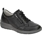 Waldlaufer M Damenschuhe - bequeme Slipper - Halbschuhe schwarz Freizeit