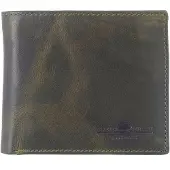 Green Burry GREENBURRY Leder Geldbörse Newport Wallet British Green olivgrün