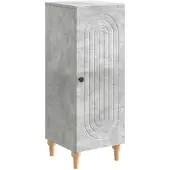vidaXL Sideboard Betongrau 33 x 34,5 x 90 cm Holzwerkstoff