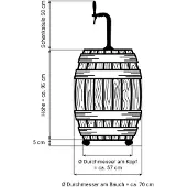 Ich-zapfe Komplett Set - Zapfanlage, Bierzapfanlage, Mobile Bierbar - BARRIQUE
