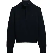 Superdry Essentials Slim Knit Halbreißverschluss-sweatshirt