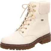 Remonte Schnür-,Zug-u.Schnallenstiefel in weiss/weiss kombi, Gr. 41