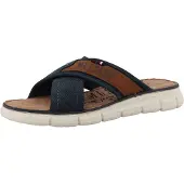 Mustang Herren Pantolette Blau