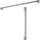 Osram LED-Sensor-Feuchtraumlampe SUBMARINE, 126 cm grau IP65 SUBMARINE, alu / grau / zink, Kunststoff