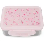 Ergobag Edelstahl Brotdose Glitzer