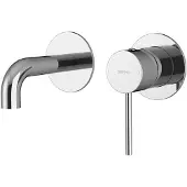Sapho ULTRAMIX 2-Element Waschbeckenarmatur, Auslauf 10cm, Chrom