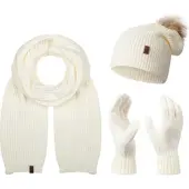 Rock Creek Schal Mütze Handschuhe Set Winterset