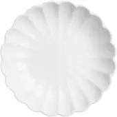Olympia Bloom Muschelförmige Schalen Weiß 230mm (6 Stück)