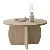 Mirjan 24 Couchtisch Tamisa, Wohnzimmer Kaffeetisch (Farbe: Eiche Cremona)