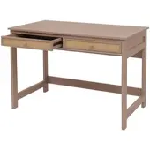 Proregal Schreibtisch HxBxT 78x110x60 cm Schublade Holz Helltaupe Bürotisch Laptoptisch Arbeitstisch