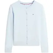 Tommy Hilfiger Strickjacke WW0WW42370 Himmelblau Regular Fit