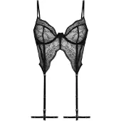 Hunkemoller Bustier Isabelle Schwarz