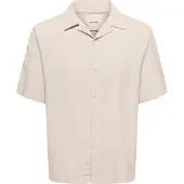 Only & Sons Kurzarmhemd "ONSPERU SS REG TENCEL SHIRT NOOS"