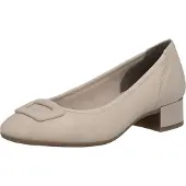 Rieker Ballerinas mit Absatz aus Leder