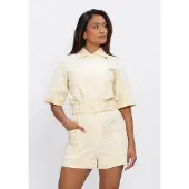 Josh V Damen Jumpsuits Vivee - Creme - Größe XXL