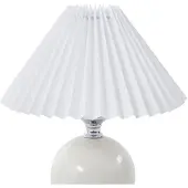 LINDBY - Kerimi Tischleuchte Creme/White