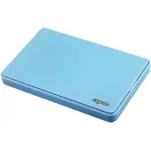 Approx APPHDD200R, HDD-Gehäuse, 2.5", Serial ATA III, 0,48 Gbit/s, USB Anschluss, Rot