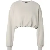 Urban Classics Gathered Cropped Sweatshirt